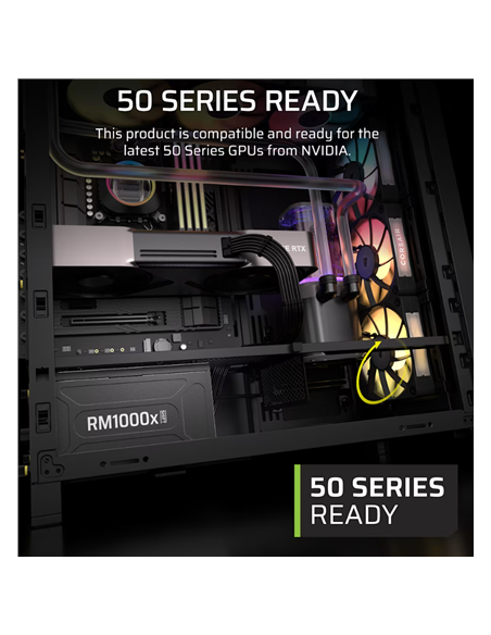 Corsair Fully Modular ATX Power Supply (EU) | RM1000x SHIFT | 1000 W | Black