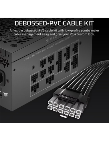 Corsair Fully Modular ATX Power Supply (EU) | RM1000x SHIFT | 1000 W | Black