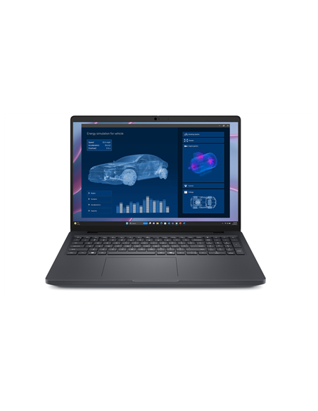 Dell Pro Max 16 MC16255 | 16 " | FHD+ | AMD Ryzen AI 9 HX PRO | 370 | 64 GB | LPDDR5x | Solid-state drive capacity 512 GB | NVI