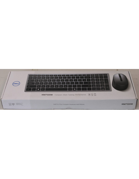 SALE OUT. | Dell | Keyboard and Mouse | KM7120W | Wireless | 2.4 GHz, Bluetooth 5.0 | Batteries included | Bluetooth | Wireless