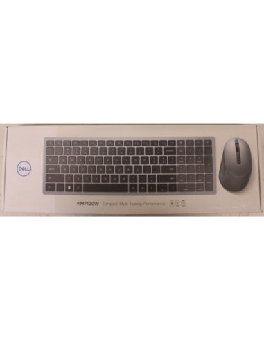 SALE OUT. Dell Keyboard and Mouse KM7120W Wireless US/LT | SALE OUT. Dell Pro Plus KM7120W | Keyboard and Mouse Set | Wireless 