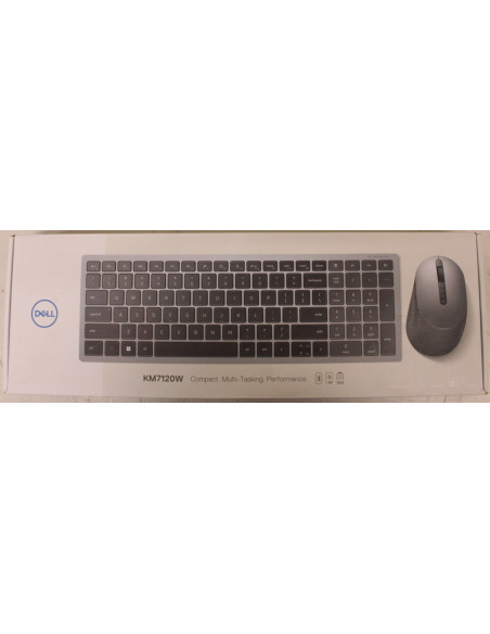 SALE OUT. Dell Keyboard and Mouse KM7120W Wireless US/LT | SALE OUT. Dell Pro Plus KM7120W | Keyboard and Mouse Set | Wireless 