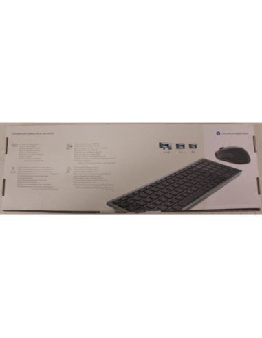 SALE OUT. Dell Keyboard and Mouse KM7120W Wireless US/LT | SALE OUT. Dell Pro Plus KM7120W | Keyboard and Mouse Set | Wireless 