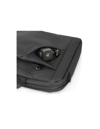 PORT DESIGNS | S13 Sydney ECO Case | Fits up to size 13/14 " | Top Loading | Shoulder strap | Black