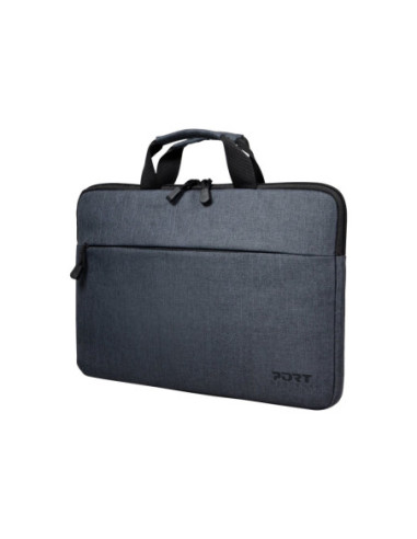 PORT DESIGNS | Belize | Fits up to size 15.6 " | Messenger - Briefcase | Shoulder strap | Black