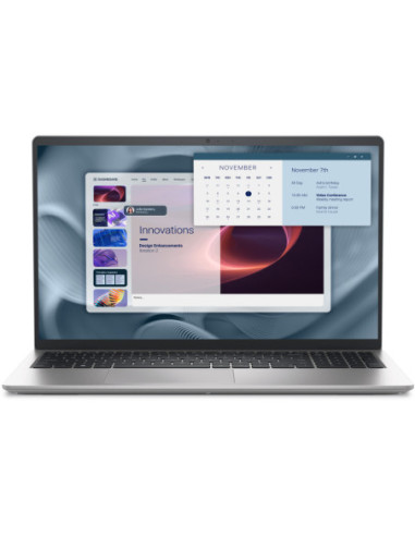 Dell Pro 15 Essential PV15250/ i5-1334U/16GB/1TB SSD/15.6" FHD/FgrPr/WLAN + BT/ US Kb/W11 Pro/Platinum Silver (Aluminum)/ 3yrs P