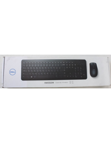 SALE OUT. Dell Keyboard and Mouse KM3322W Wireless US International | SALE OUT. | Dell Keyboard and Mouse | KM3322W | Keyboard 