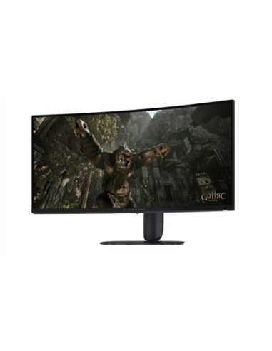 Dell AW3426DWM | 34 " | VA | WQHD | 21:9 | 240 Hz | 1/2/4 ms | 3440 x 1440 pixels | 400 cd/m | HDMI ports quantity 2