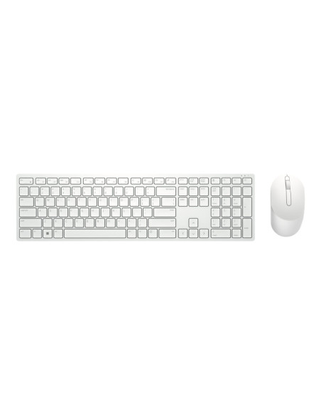 Dell | Keyboard and Mouse | KM5221W Pro | Keyboard and Mouse Set | Wireless | Mouse included | Russian | White