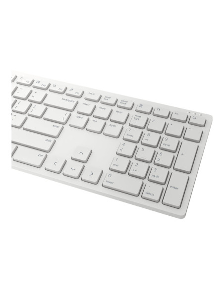 Dell | Keyboard and Mouse | KM5221W Pro | Keyboard and Mouse Set | Wireless | Mouse included | Russian | White