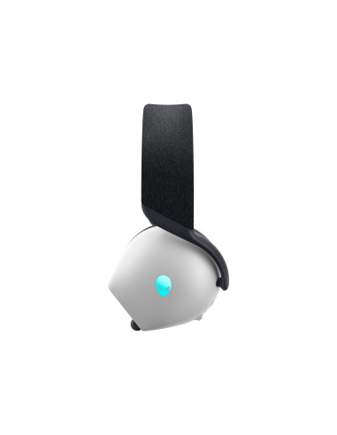 Dell Gaming Headset | Alienware Tri Mode AW725H | Bluetooth | Over-Ear | Microphone | Lunar Light | Noise canceling | Wireless