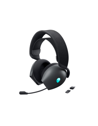 Dell Gaming Headset | Alienware Tri Mode AW725H | Bluetooth | Over-Ear | Microphone | Dark Side of the Moon | Noise canceling |