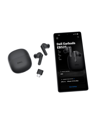 Dell | Earbuds | Pro Plus - EB525 | ANC | Noise canceling