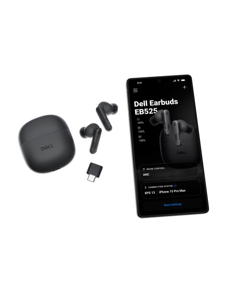 Dell | Earbuds | Pro Plus - EB525 | ANC | Noise canceling