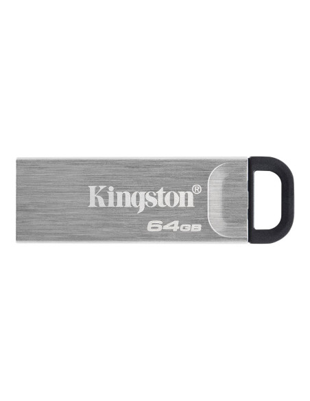 Kingston | USB Flash Drive | DataTraveler Kyson | 64 GB | USB Type-A | Black/Grey