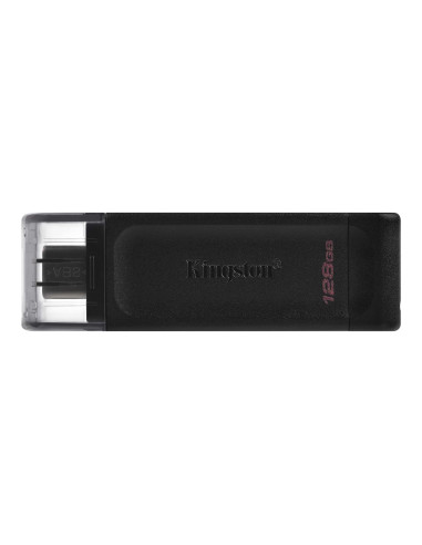 Kingston | USB Flash Drive | DataTraveler 70 | 128 GB | USB Type-C | Black