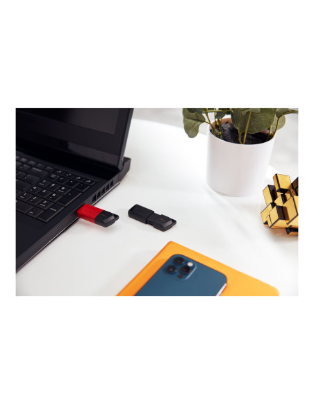 Kingston | USB Flash Drive | DataTraveler Exodia | 128 GB | USB Type-A | Black/Red