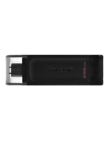 Kingston | USB Flash Drive | DataTraveler 70 | 256 GB | USB Type-C | Black
