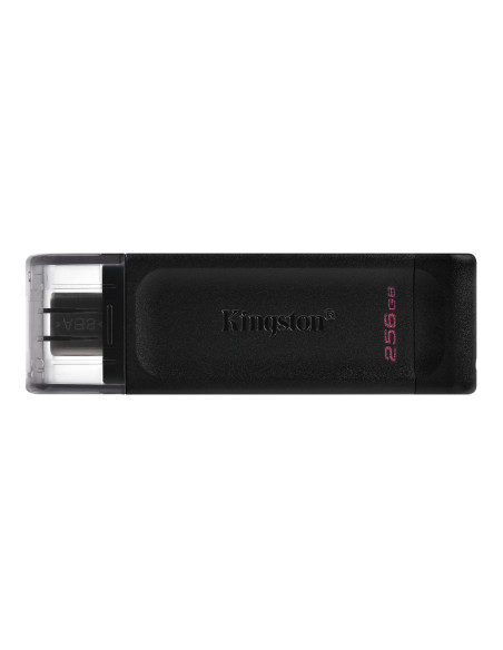 Kingston | USB Flash Drive | DataTraveler 70 | 256 GB | USB Type-C | Black