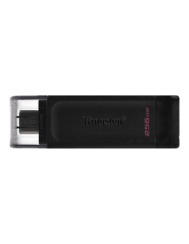 Kingston | USB Flash Drive | DataTraveler 70 | 256 GB | USB Type-C | Black