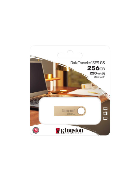 Kingston DataTraveler SE9 G3 | 256 GB | USB Type-A | Gold