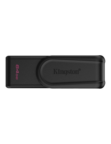 Kingston USB Flash Drive | DataTraveler Exodia S | 64 GB | USB Type-A | Black