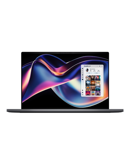 Dell XPS 16 DA16260 | Graphite | 16 " | OLED | Touchscreen | 3.2K | Intel Core Ultra X7 | 358H | 64 GB | LPDDR5x | Solid-state 