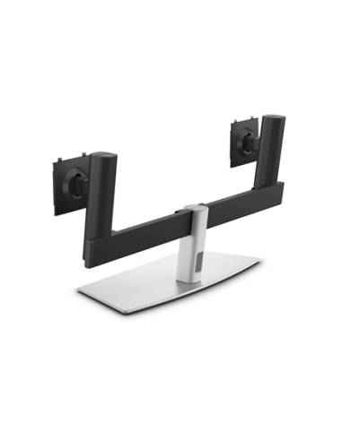 Dell Dual Monitor Stand MDS26 su dviem ekranais