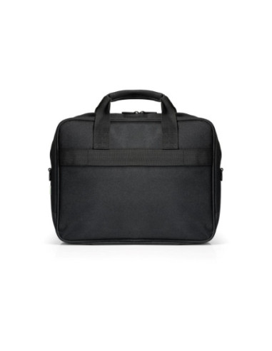 PORT DESIGNS | Courchevel | Fits up to size 15.6 " | Messenger - Briefcase | Shoulder strap | Black