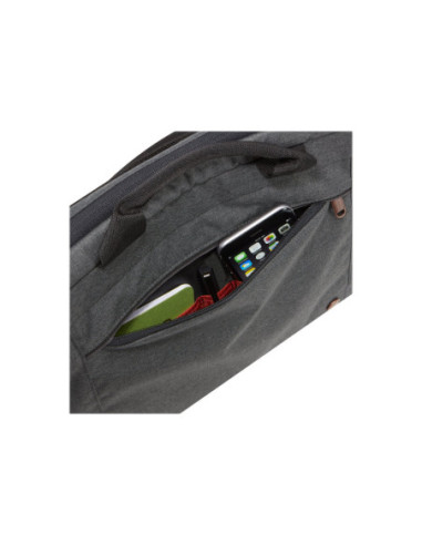 Case Logic | Era Attach | Fits up to size 14 " | Messenger - Briefcase | Shoulder strap | Obsidian