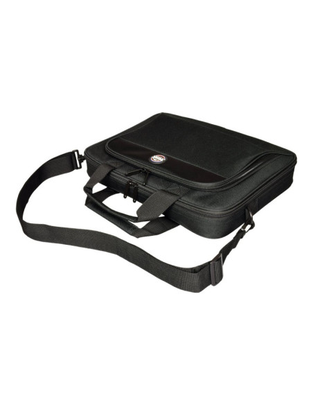 PORT DESIGNS | HANOI II CLAMSHELL | 105064 | Fits up to size 15.6 " | Messenger - Briefcase | Shoulder strap | Black