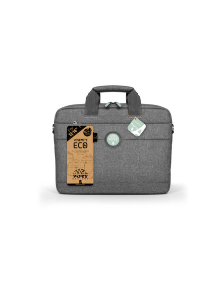 PORT DESIGNS | Yosemite Eco TL Laptop Case 13/14 | Laptop Case | Shoulder strap | Grey