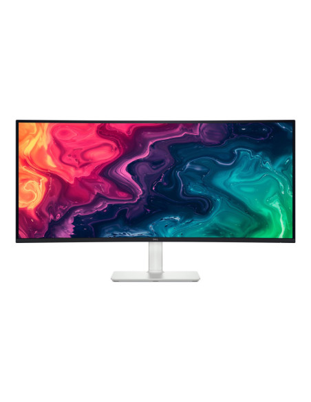 Dell | S3425DW | 34 " | VA | 21:9 | 120 Hz | 1 ms | 3440 x 1440 pixels | 300 cd/m | HDMI ports quantity 2 | White