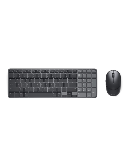 Dell Pro 7 Rechargeable Compact Keyboard and Mouse - KM746 | Keyboard and Mouse Set | Wireless | Bluetooth | US International |