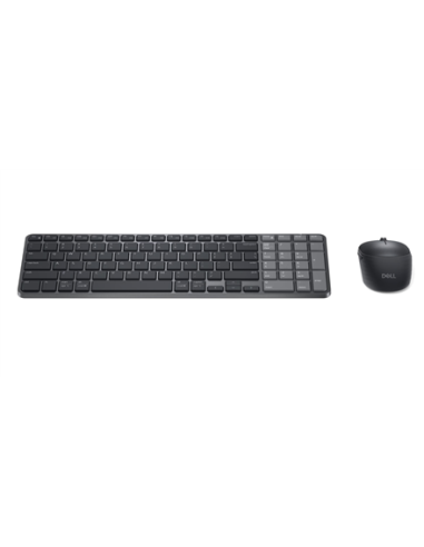 Dell Pro 7 Rechargeable Compact Keyboard and Mouse - KM746 | Keyboard and Mouse Set | Wireless | Bluetooth | US International |