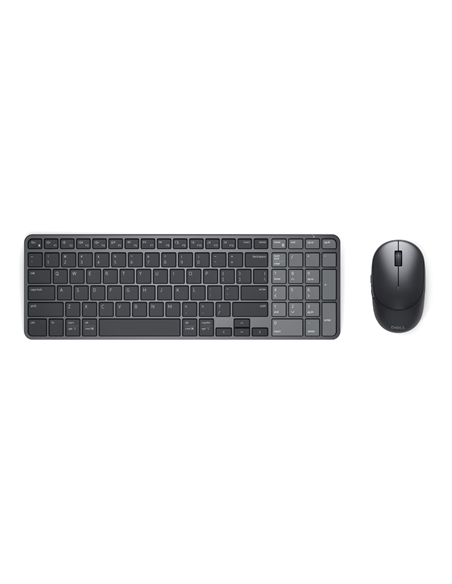 Dell Pro 7 Rechargeable Compact Keyboard and Mouse | KM746 | Keyboard and Mouse Set | Wireless | Mouse included | Russian