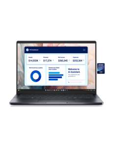 Dell Pro Premium 14 PA14250 | 14 " | FHD+ | Anti-glare | Intel Core Ultra 7 | 266V | 16 GB | LPDDR5x | Solid-state drive capaci