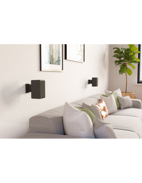 Vogels Wall mount | SWM 3021 Universal Speaker Wall Mount | Tilt, rotate | Maximum weight (capacity) 5 kg | Black
