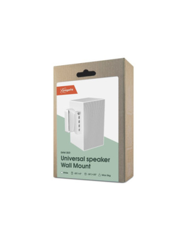 Vogels Wall mount | SWM 3021 Universal Speaker Wall Mount | Tilt, rotate | Maximum weight (capacity) 5 kg | White