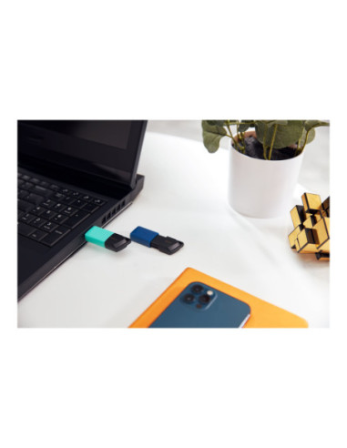 Kingston | USB Flash Drive | DataTraveler Exodia | 256 GB | USB Type-A | Black/Teal