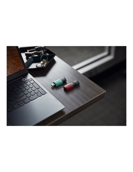 Kingston | USB Flash Drive | DataTraveler Exodia | 256 GB | USB Type-A | Black/Teal