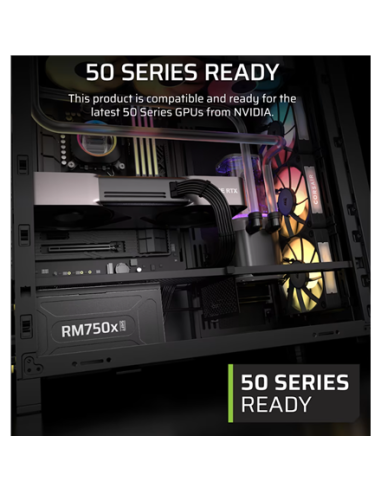 Corsair Fully Modular ATX Power Supply (EU) | RM750x SHIFT | 750 W | Black