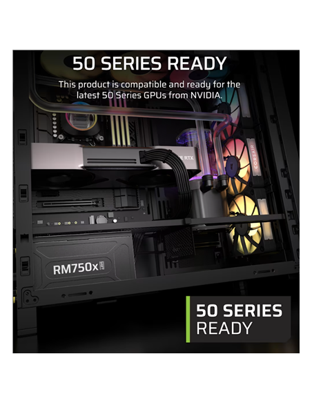 Corsair Fully Modular ATX Power Supply (EU) | RM750x SHIFT | 750 W | Black
