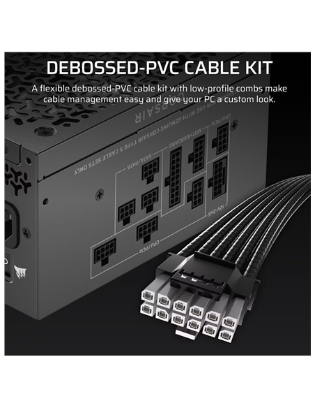Corsair Fully Modular ATX Power Supply (EU) | RM750x SHIFT | 750 W | Black
