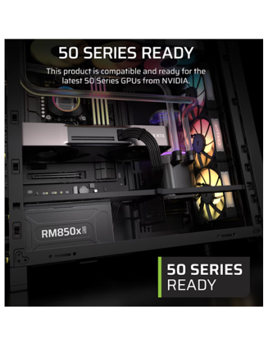 Corsair Fully Modular ATX Power Supply (EU) | RM850x SHIFT | 850 W | Black