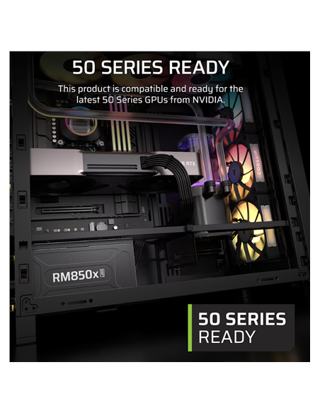 Corsair Fully Modular ATX Power Supply (EU) | RM850x SHIFT | 850 W | Black