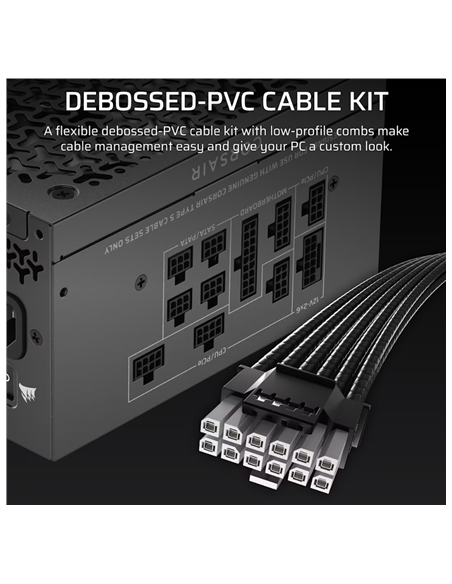 Corsair Fully Modular ATX Power Supply (EU) | RM850x SHIFT | 850 W | Black