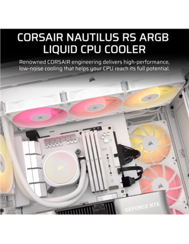 Corsair Liquid CPU Cooler | 360 RS ARGB | White