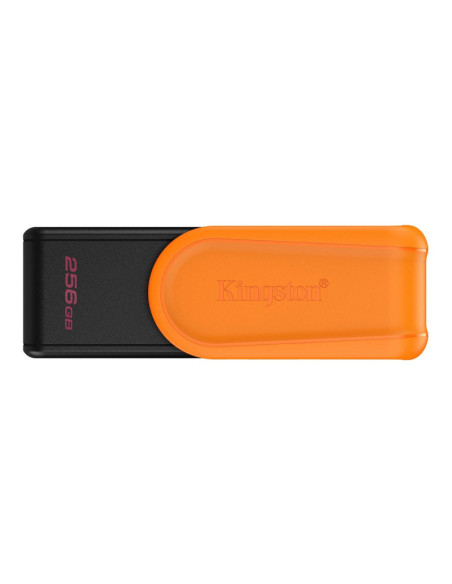 Kingston USB Flash Drive | DataTraveler Exodia S | 256 GB | USB Type-A | Black/Orange