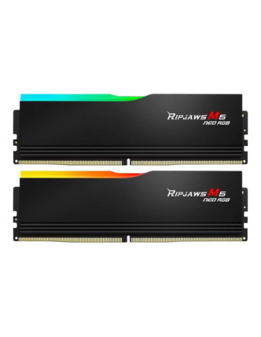 G.Skill | Ripjaws M5 Neo RGB | 32 GB | DDR5 | 6000 MHz | PC/server | Registered No | ECC No